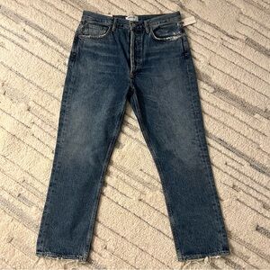 NWT Agolde Riley Straight Ankle Jeans size 29